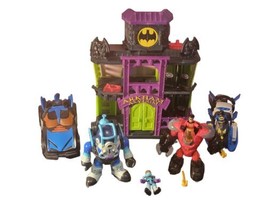 Batman Mattel Arkham Asylum Jail Play Set + Lot of Various Imaginext DC Figures - $56.93