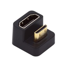 Cy Mini Hdmi 1.4 Male To Hdmi Female Extension Adapter 360 Degree Up Ang... - £14.89 GBP