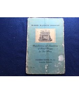 Vtg 1935 Wood Mantel Pieces Catalog Columbia Mantel Co Louisville Kentucky - $60.38 CAD