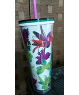 New Release! Spring Starbucks Flower Acrylic Tumbler - Cold Cup - 24 Oz - £22.01 GBP