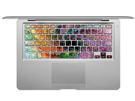 Sky Macbook Keyboard Decal Sticker Cover Skin Pro 13 15 Air 13 Protector... - £6.28 GBP