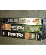 Jurassic Park The Lost World Jurassic Park III ( Lot Of 3 ) VHS - $14.69