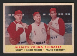 1958 Topps Baseball - Birdie&#39;s Young Sluggers - #386, Bailey, Tebbets, Robinson - £7.90 GBP