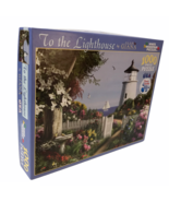 White Mountain Puzzle To The Lighthouse 1000 Piece By Artist Alan Giana ... - $17.22