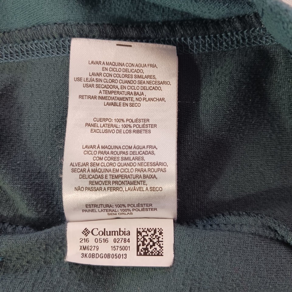 Columbia XM6279 KL ST. LOUIS Men's Green Pine Ridge Fleece 1/4 Zip Sweatshirt M Item image 6