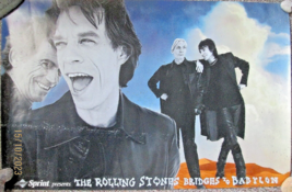 Mick Jagger,K.Ri: (Bridges To Babylon) Rare Vintage 1997 Poster: Classsic Stones - £314.77 GBP