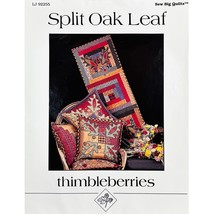 Thimbleberries Split Oak Leaf Tablerunner Quilt PATTERN Pillow Pattern LJ92255 - $9.99