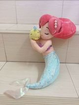 Disney Little Mermaid Ariel Princess And Flounder Plush Doll. Sleep Theme. RARE - £39.33 GBP