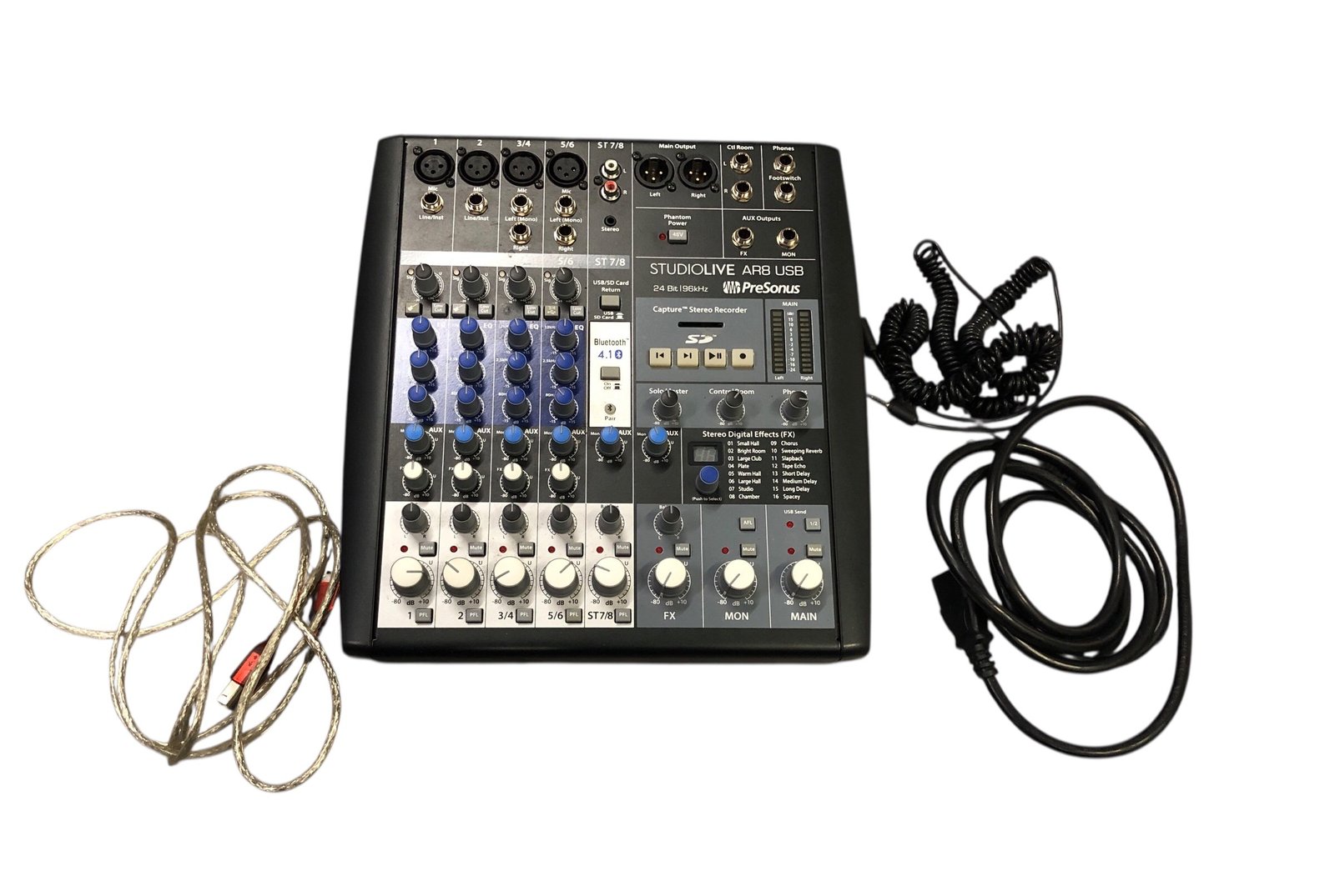 Presonus Mixer Studiolive ar8 usb  8ch/24 Bit 460067 - $179.00