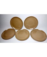 Vintage Mid Century Melmac 6&quot; Plate Brown Lot of 5 - $11.40