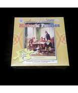 (New)-America&#39;s Story Historic Puzzle Writing Declaration 1776 18&quot;x24&quot; 5... - $28.02 CAD
