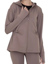 Mono B hooded jacket in Deep Taupe - size 3X - £29.74 GBP