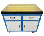 35.4&quot;*23.6&quot; Movable T-slot Workbench with Drawers for Tapping Machine Se... - £526.07 GBP
