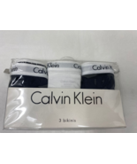 Calvin Klein Women&#39;s Carousel Logo Cotton Stretch Bikini Panties 3 Pack ... - €16,49 EUR