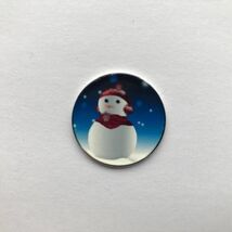  &quot; MERRY CHRISTMAS SNOWMAN 2  &quot; GOLF BALL MARKER. - €3,07 EUR