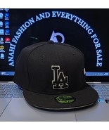 MLB-Los Angeles Dodgers 59FIFTY Fitted New Era Black/white Hat  New - $494.95 MXN