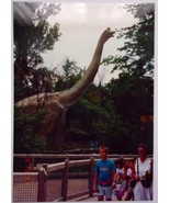 Vintage Binder Park Zoo Dinosaur Statue Battle Creek Michigan 1997 - $2.73 CAD