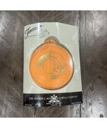 Fiesta Ware HLCCA 2017 Member Ornament Tangerine Exclusive Limited Editi... - $24.74