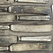 Vintage Yourex Knife Associated Silver Marjo Nell Silver Plate 1903 12pcs - £30.15 GBP