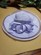 $118 Bellissima Spring Summer Easter Church Wedding Derby Hat  BH312409 ... - $44.55