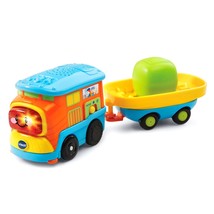 VTech Go! Go! Smart Wheels Motorized Freight Train with Cargo Car - £26.77 GBP