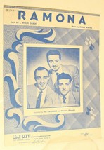 Vintage Ramona Sheet Music 1928 - £3.73 GBP