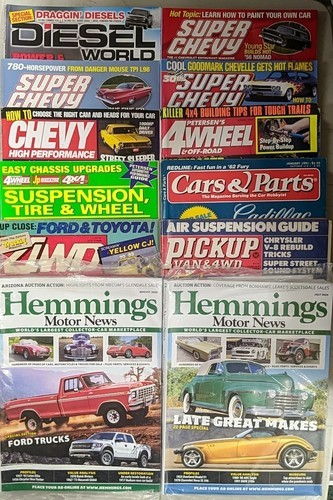 Various Auto Magazines &#39;68 Camaro Ford Flaresides Suspension Supreme Roc... - $28.70