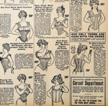 1901 Ladies Corsets Reproduction Advertisement Sears Fashion Underwear D... - $24.99