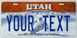 Utah 2007 License Plate Personalized Custom Auto Bike Motorcycle Moped  tag - £8.78 GBP+