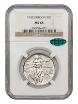 1938 50C Oregon NGC/CAC MS65 - £284.95 GBP
