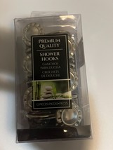 Shower Hooks - Premium Quality - 12 Pieces - NEW IN PACKAGE - $6.80 CAD