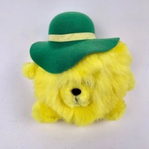 Russ Puffball Plush Rhonda Teddy Bear Yellow 3264 Stuffed Animal Toy Gre... - $14.94