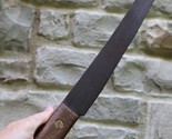 Primitive 1800&#39;s primitive butcher knife antique OLD long 23 1/2&quot; HAND F... - $94.99