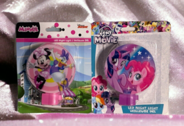 Minnie Mouse My Little Pony LED Plug In Night Light Wall Plug In On Off Switch - £7.83 GBP
