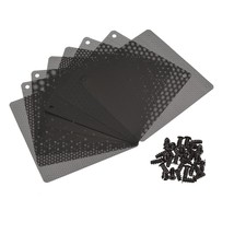 120Mm Computer Fan Filter Grills Pvc Mesh Dustproof Case Cover With Scre... - £11.77 GBP