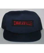 Smallville Name Logo Patch on a Black Baseball Cap Hat NEW - £11.41 GBP