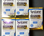 Lot Of 5 Systane COMPLETE PF TWIN PACKS Eye Drops EXP. 8/25 &amp; 1/26 - £53.74 GBP