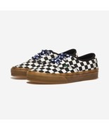 NIB men&#39;s 10 Vans authentic checkerboard/ black/white-gum  vn0a2z34jvy - $75.99