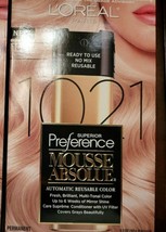 L&#39;Oreal Paris Superior Preference Mousse Absolue 1021 Lightest Icy Blonde - $8.42