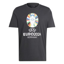 ADIDAS MEN&#39;S OFFICIAL EURO  2024 GERMANY EMBLEM TEE SIZE 2XL - $298.50 MXN