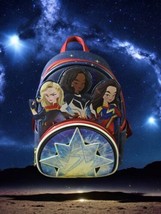 Loungefly The Marvels Symbol Glow Mini Backpack - NWT - £27.92 GBP