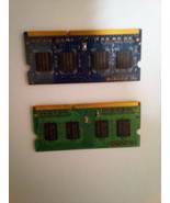 1 GB &amp; 2 GB DDR MEMORY MEG OF RAM: SAMSUNG M471B2873FHS-CH9 1RX8 &amp; M210B... - $94.23 MXN