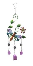 Dragonfly Suncatcher Windchime With Bells m8 - £86.59 GBP