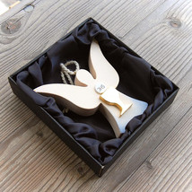 Wooden Angel, first Holy Communion Gift,Religious Catholic Christian Gifts, Chur - £27.20 GBP