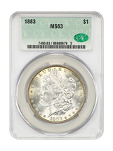 1883 $1 CACG MS63 - £101.76 GBP