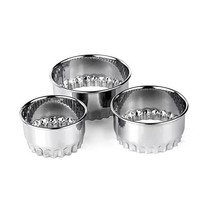 Set 3 Crinkled Pastry Cutters Stainless Steel by tala  - $5.00