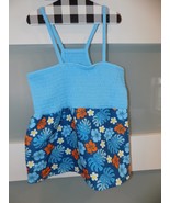 Woof Pet Apparel Blue Hawaiian Dress Size L NEW - $24.34 CAD