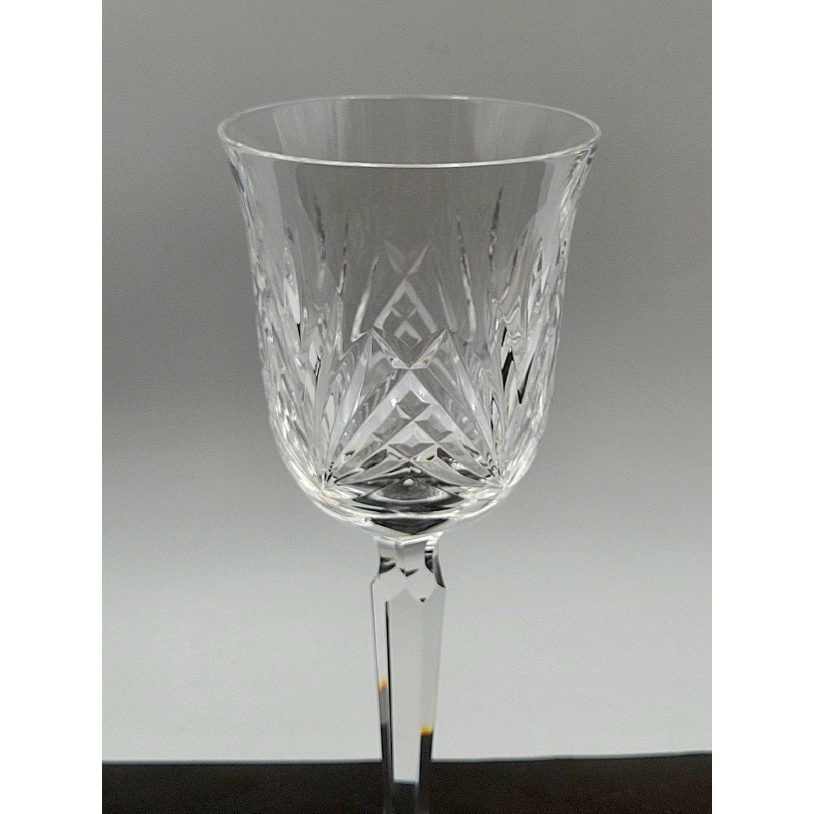 Waterford Crystal Leana Wine Glass 7 3/4" Retired Vtg Discontinued Item image 4