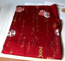 Genuine Japanese Kimono/yugata - Daruma Buddha(red) - $94.05
