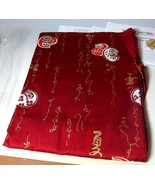 Genuine Japanese Kimono/yugata - Daruma Buddha(red) - £75.17 GBP